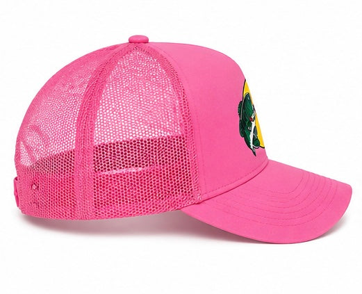 Bass Pro Shops Mesh Trucker Hat Snapback Adjustable Fishing Cap – Multiple Colors.