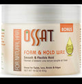 OSSAT Form & Hold Hair Wax 16oz For Twists Braids Locs Edges 5-in-1 Oils