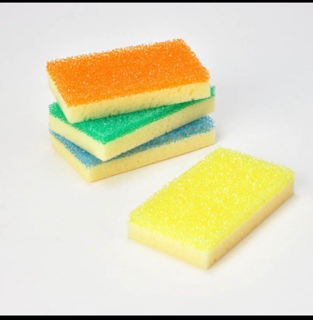 Scrub Daddy Sponge Daddy 4 Pack Scratch Free Multi Color Sponges New