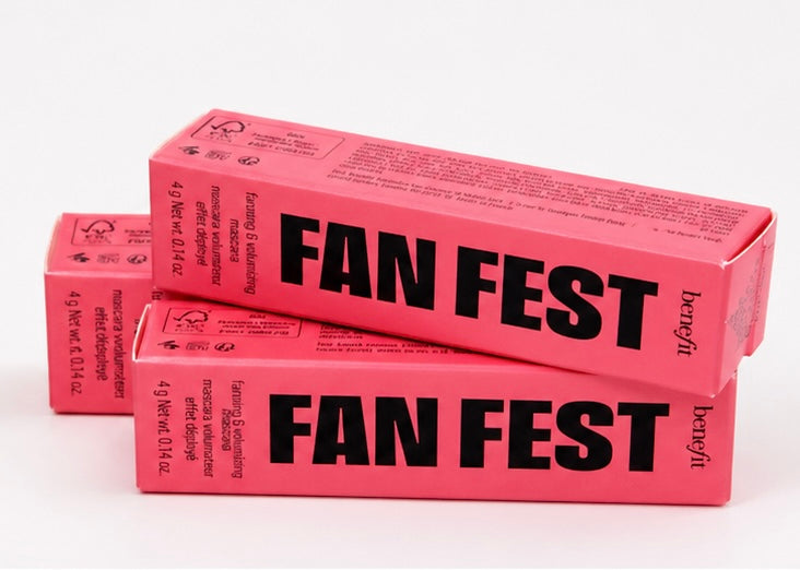 Benefit Fan Fest Mascara Travel Size 0.14 oz – Volumizing & Fanning Lash Mascara