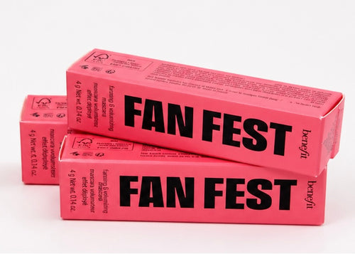Benefit Fan Fest Mascara Travel Size 0.14 oz – Volumizing & Fanning Lash Mascara