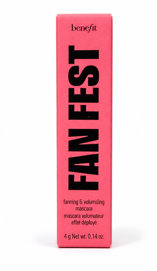 Benefit Fan Fest Mascara Travel Size 0.14 oz – Volumizing & Fanning Lash Mascara