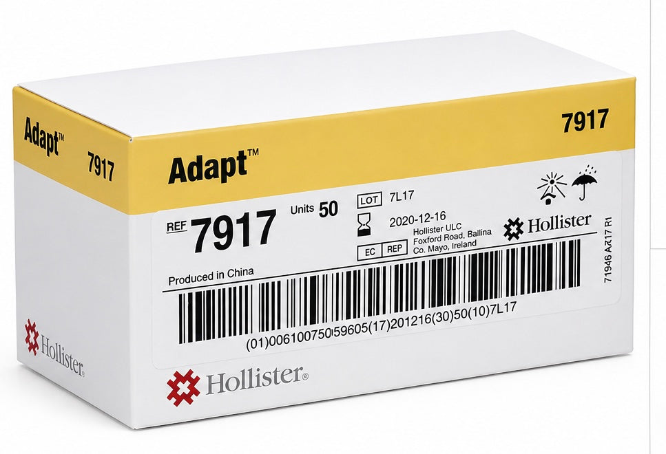 Hollister Adapt 7917 Skin Barrier Rings – 50 Count Ostomy Accessories