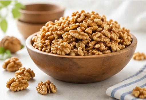 Kirkland Signature Raw Walnuts 3 lb (48 oz) Bag – 2 Pack | Premium Shelled Walnut Halves & Pieces | Unsalted, Bulk Healthy Snack